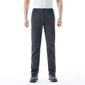 Lanmay Men's Quick Dry Waterproof Slim Fit Travel Fishing Climbing Pants Sz XL